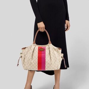 Kate Spade New York Spade Flower Jacquard Canvas Large Tote Diaper Weekender